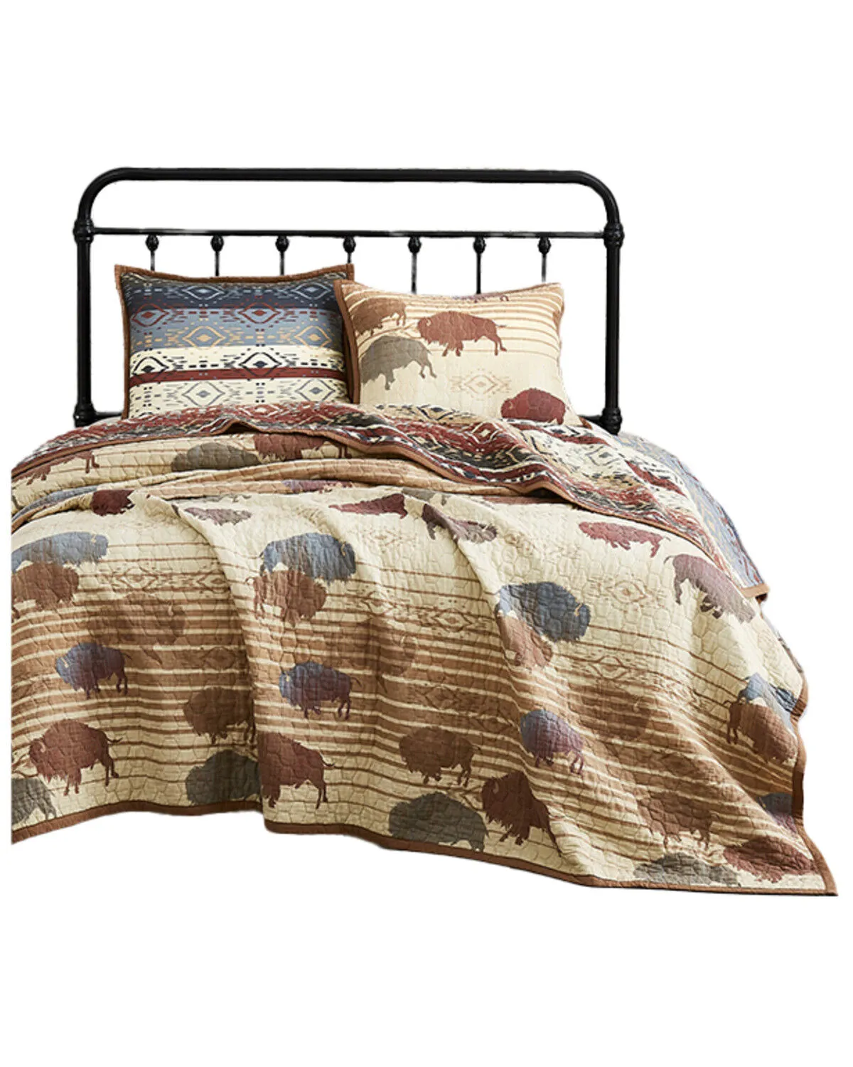 Product Name:  HiEnd Accents 3pc Home On The Range Reversible Quilt Set - Twin