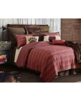 Product Name:  HiEnd Accents Rushmore 3-Piece Quilt Set - Full/Queen