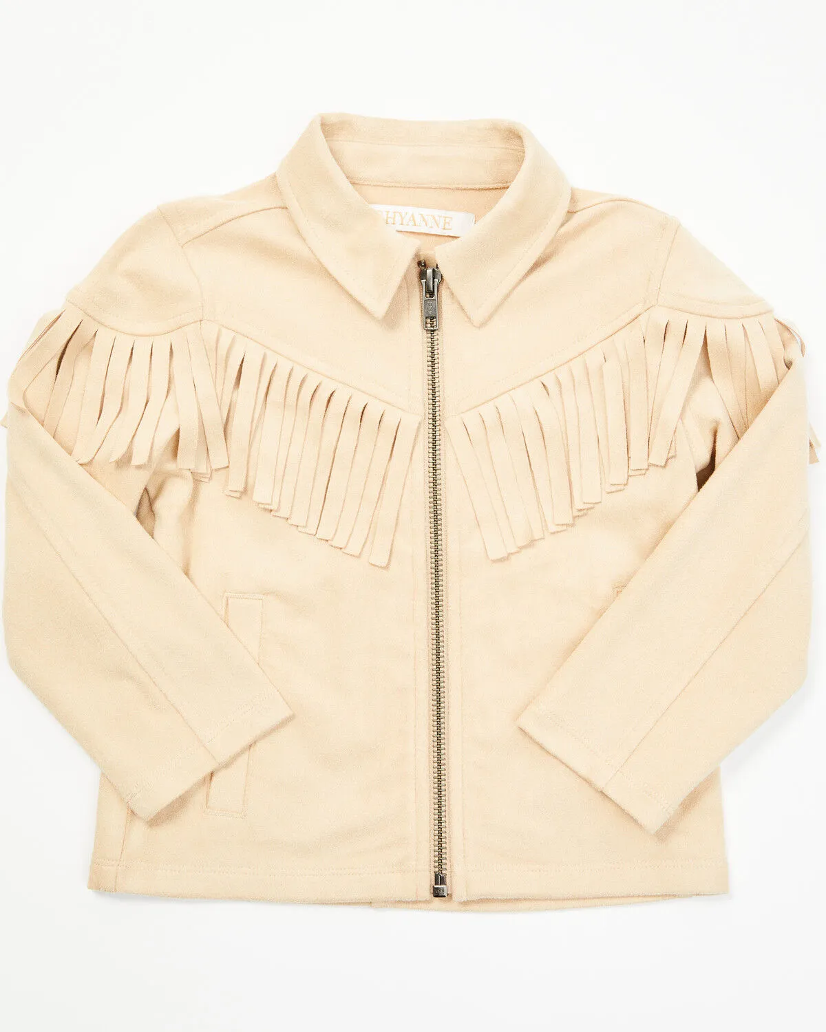 Product Name:  Shyanne Toddler Girls' Juniper Faux Suede Fringe Jacket