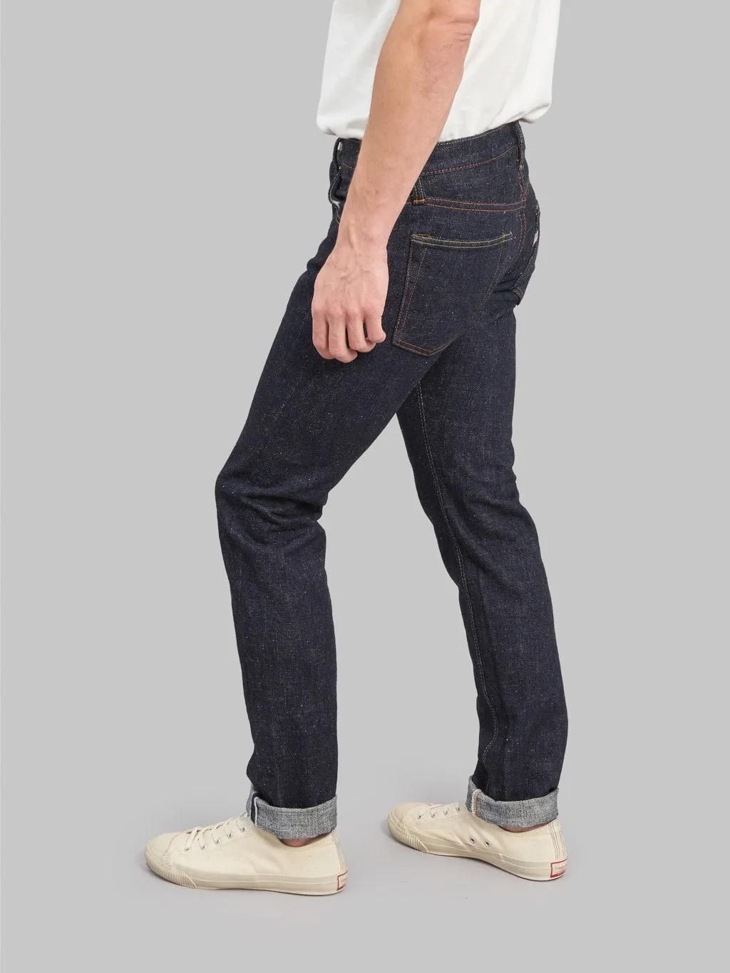 Pure Blue Japan SLB-013 Slub Denim 16.5oz Slim Tapered Jeans