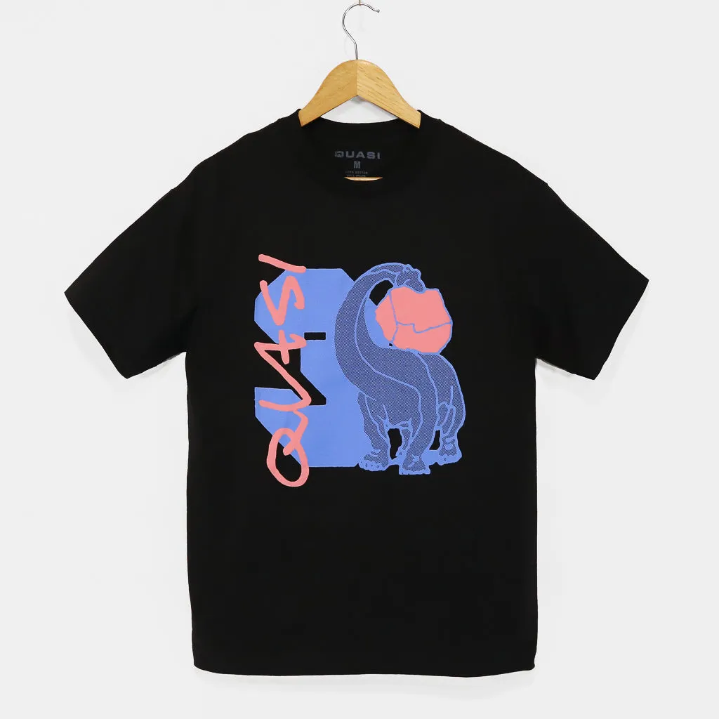 Quasi Skateboards - Dino T-Shirt - Black