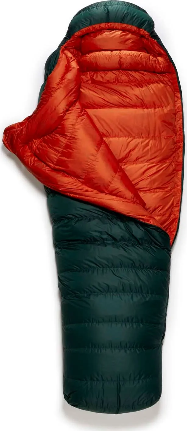 Rab Ascent 1100 Down sleeping Bag (-25C) Regular Pine | Buy Rab Ascent 1100 Down sleeping Bag (-25C) Regular Pine here | Outnort