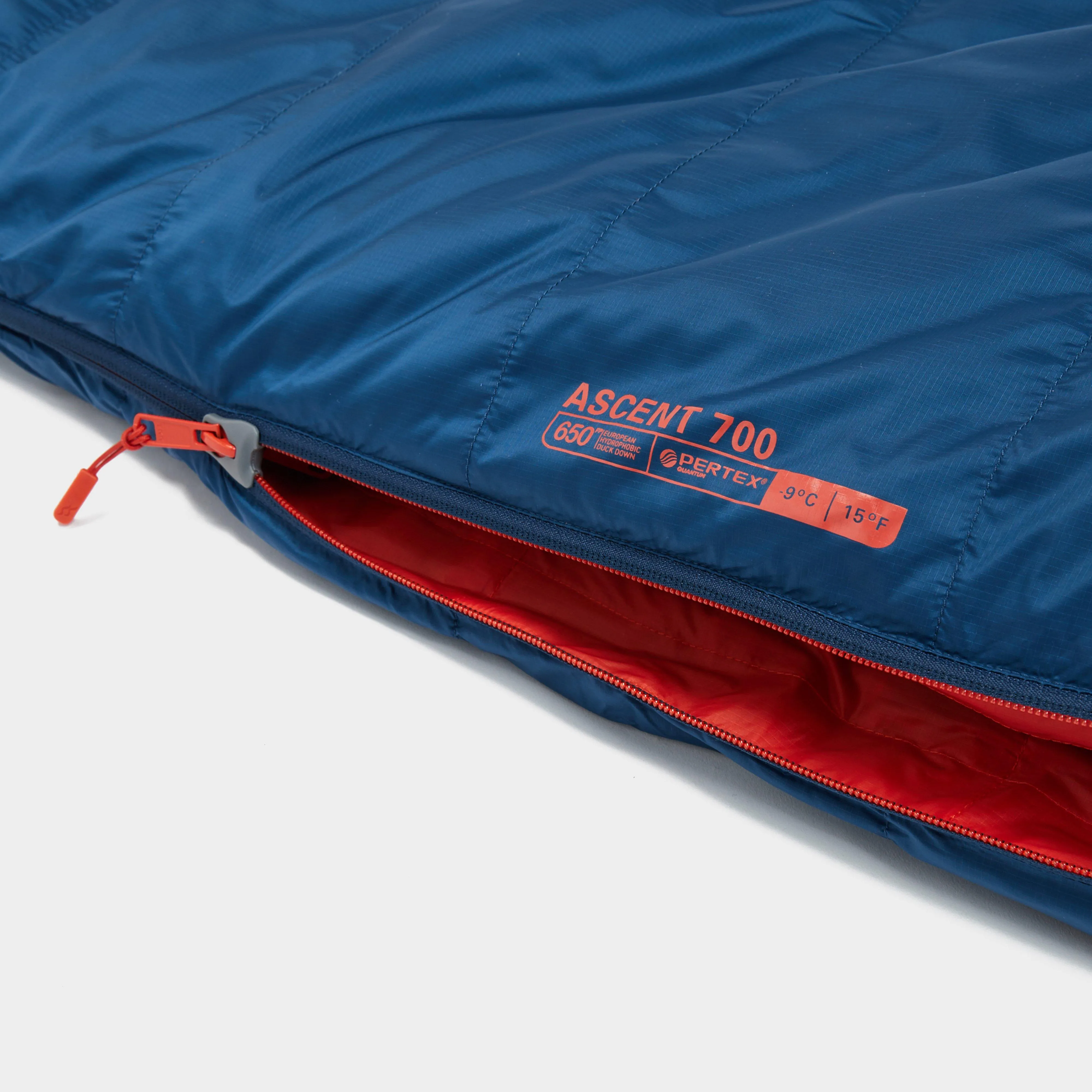 Rab Ascent 700 Hydrophobic Down Sleeping Bag (Left Zip) | Ultimate Outdoors