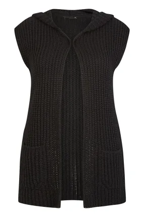 Rabe & LecomteHOODED CHUNKY KNIT VEST