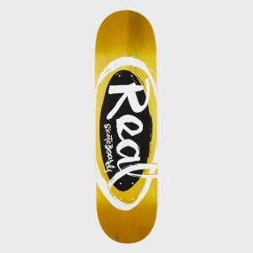 Real Skateboards - 8.06 Team Oval Natas Skateboard Deck - Various Stains