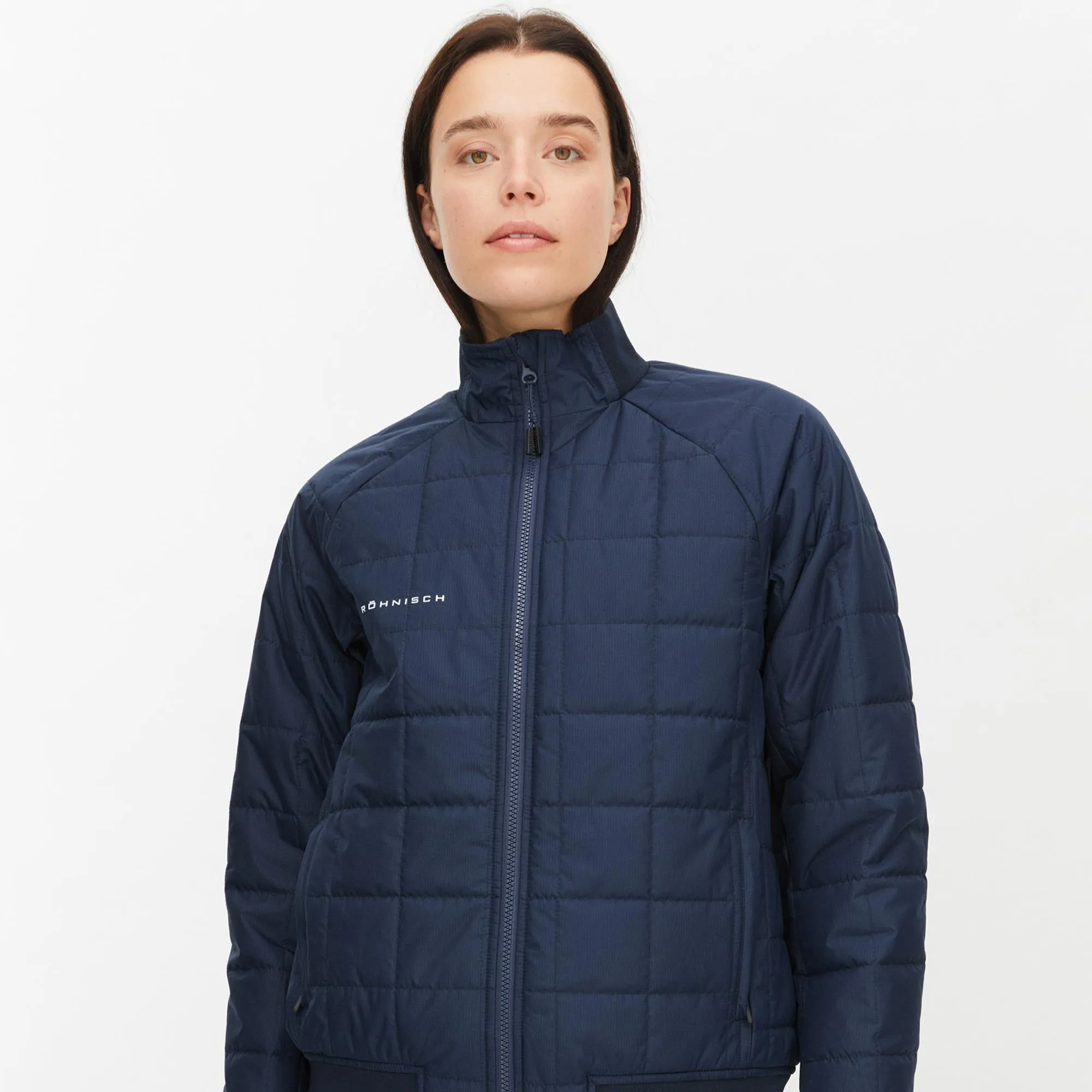 Rohnisch Frosty Quilt Ladies Jacket Navy