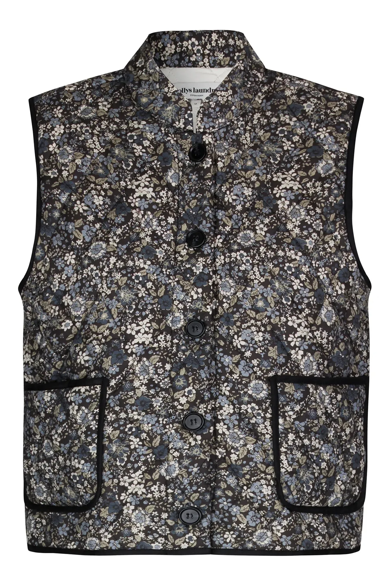 Sacs of Ashbourne   Lolly's Laundry CairoLL Quilted Vest Washed Black