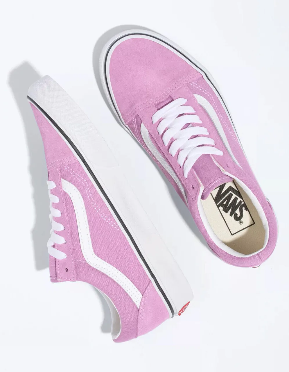 (SALE!!!) Vans OLD SKOOL (ORCHID/TRUEWHT) SHOE -  ORCHID/TRUEWHT