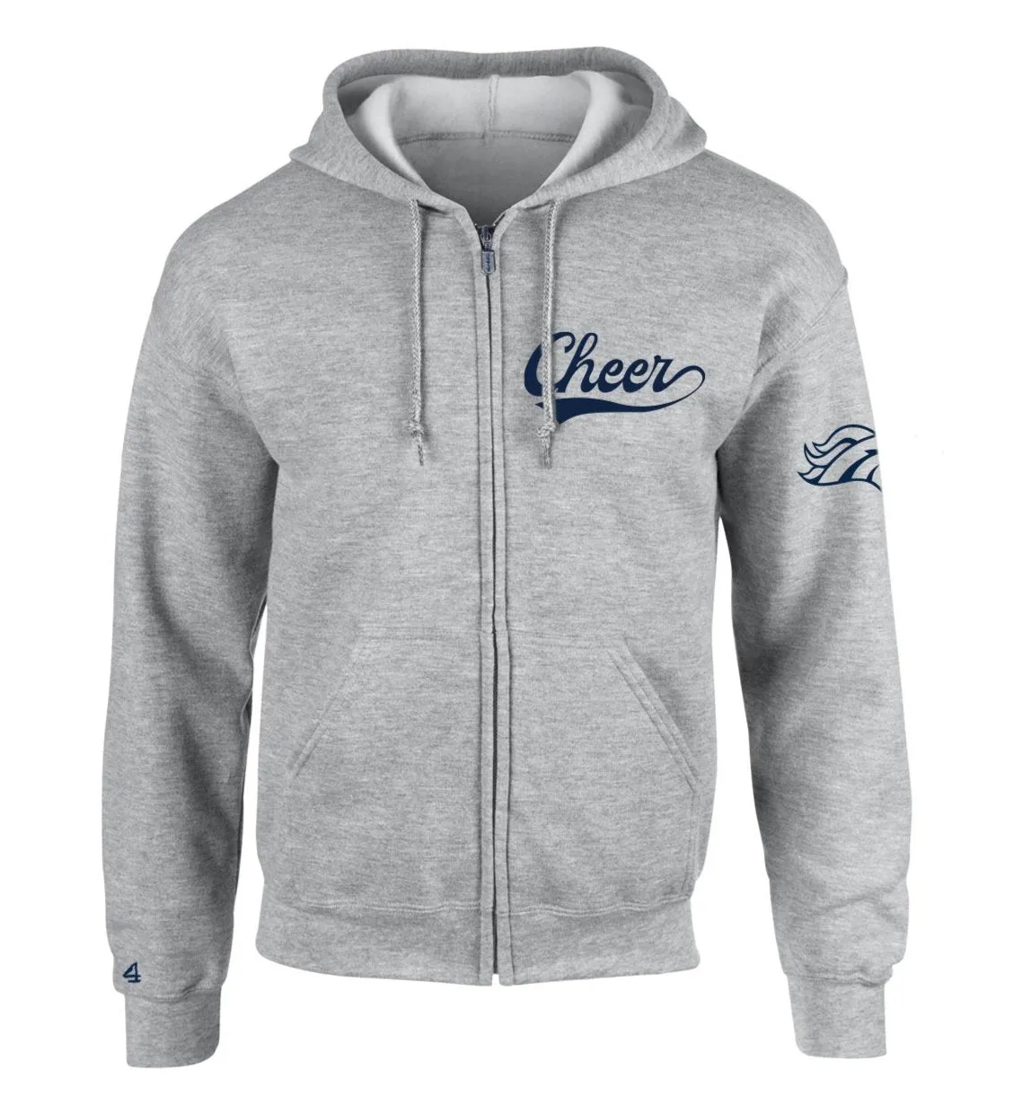 Seaford Broncos Cheer Full Zip Hoodie