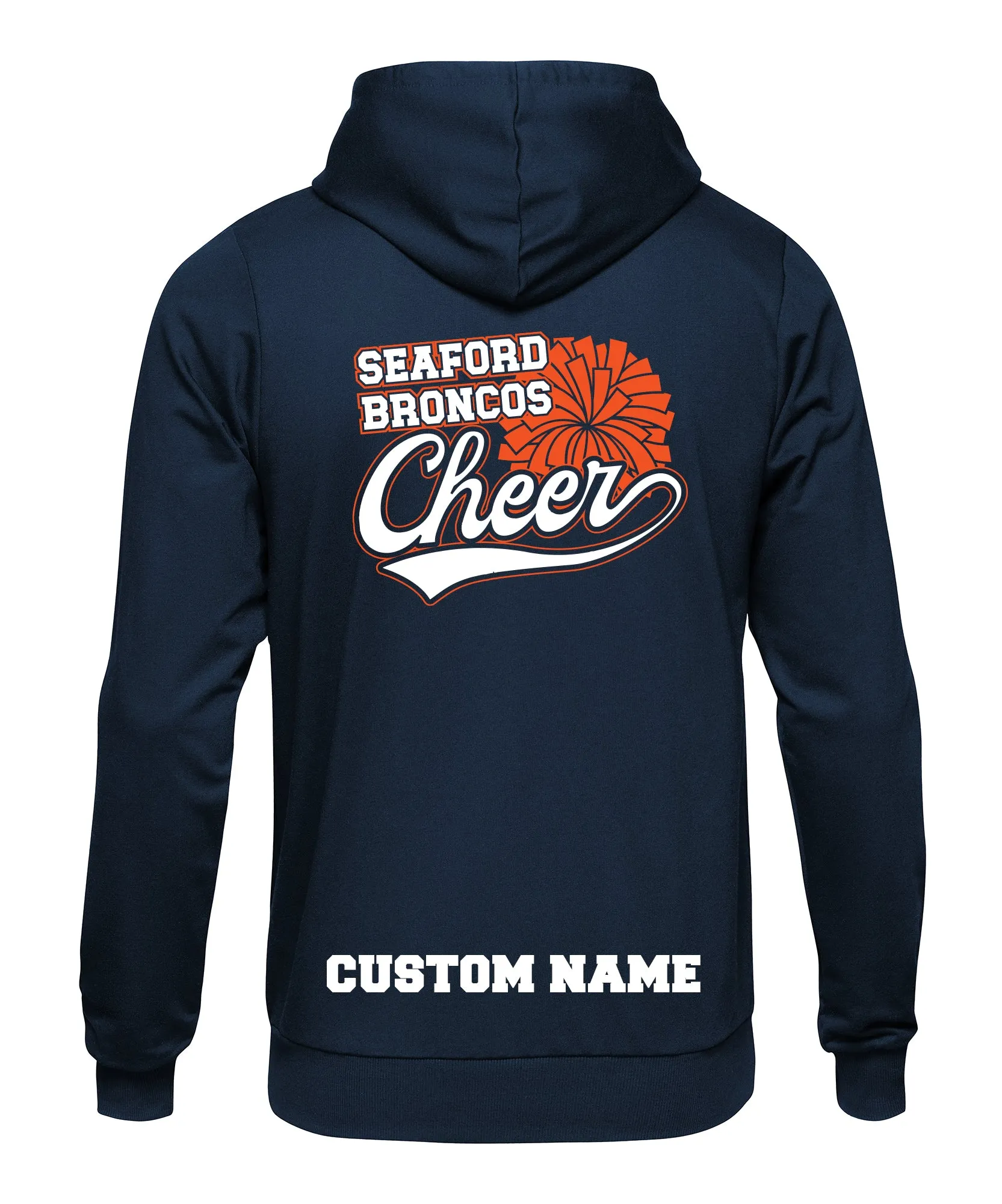 Seaford Broncos Cheer Full Zip Hoodie