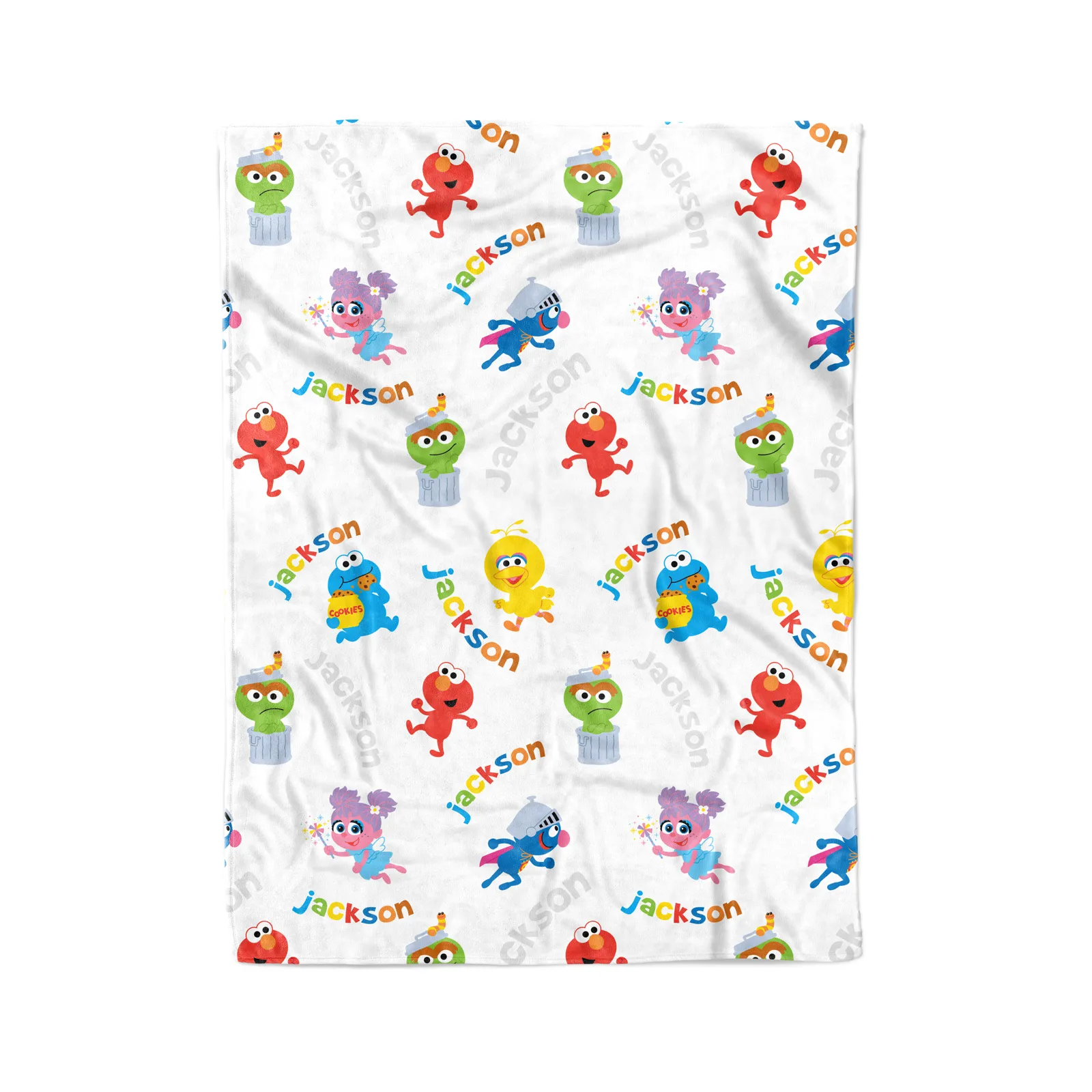 Sesame Street - Personalized Minky Blanket