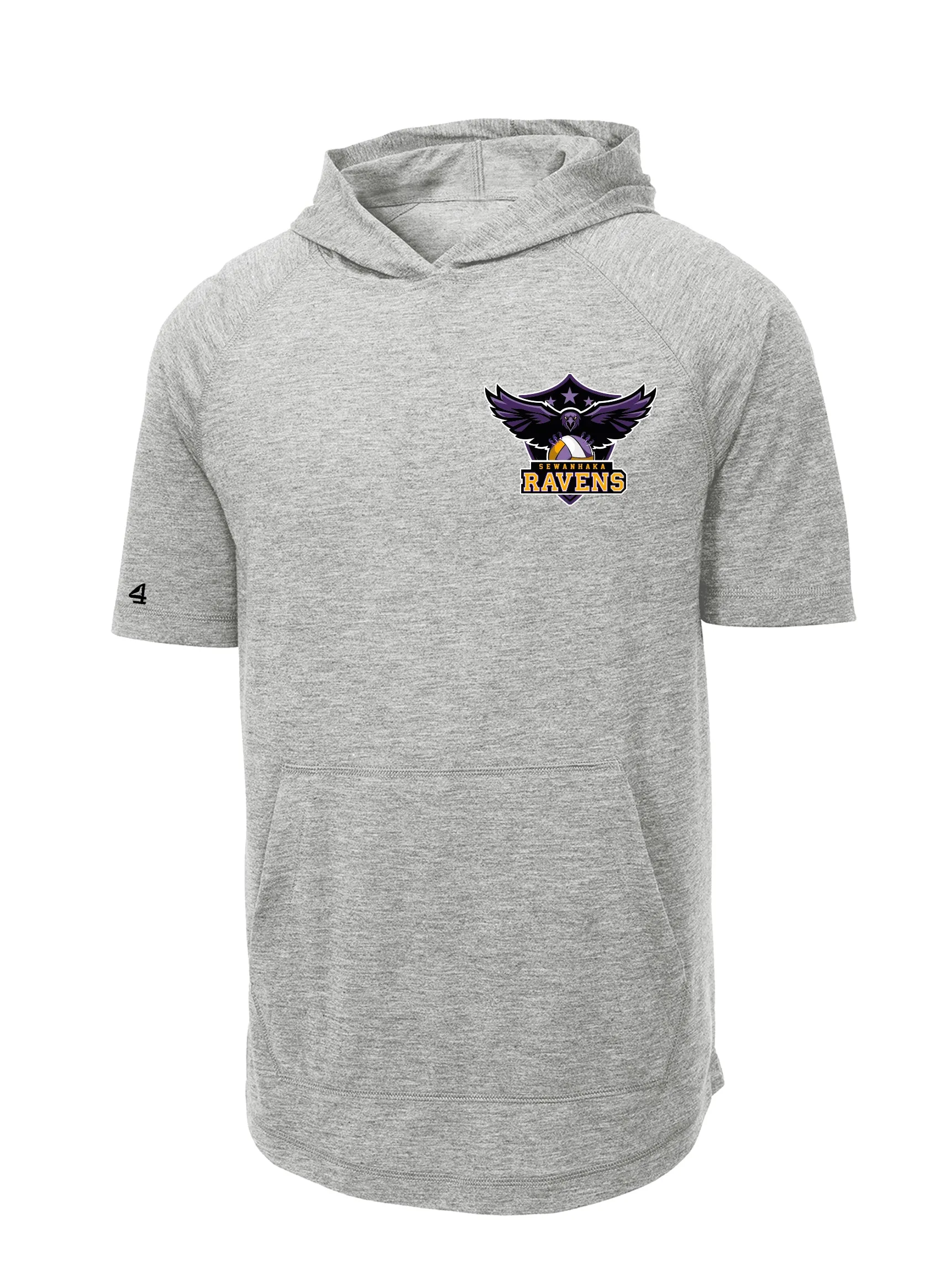 Sewanhaka Ravens Volleyball Triblend Hoodie