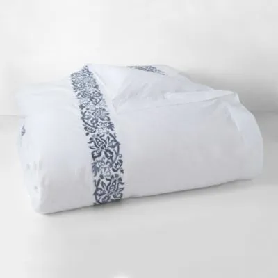 Sferra Saxon Duvet Cover, King