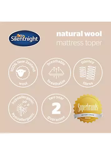 Silentnight Wool Mattress Topper | Kaleidoscope