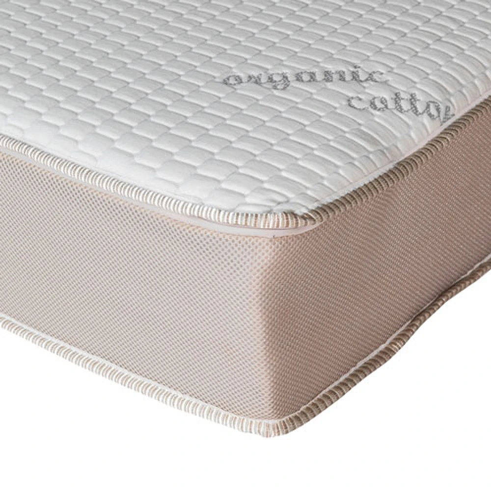 SIMMONS Simmons Organic Touch Super Firm Mattress w/ Organic Cotton Cover & Mattress Protector - Only at Best Buy