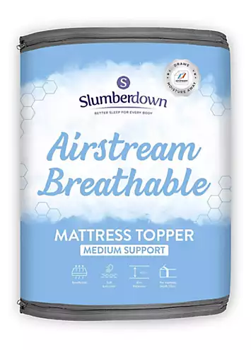 Slumberdown Airstream Breathable Mattress Topper | Kaleidoscope