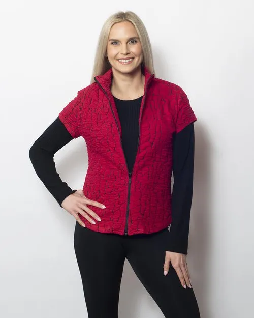 Snoskins  80643 Blister Knit Zip Vest