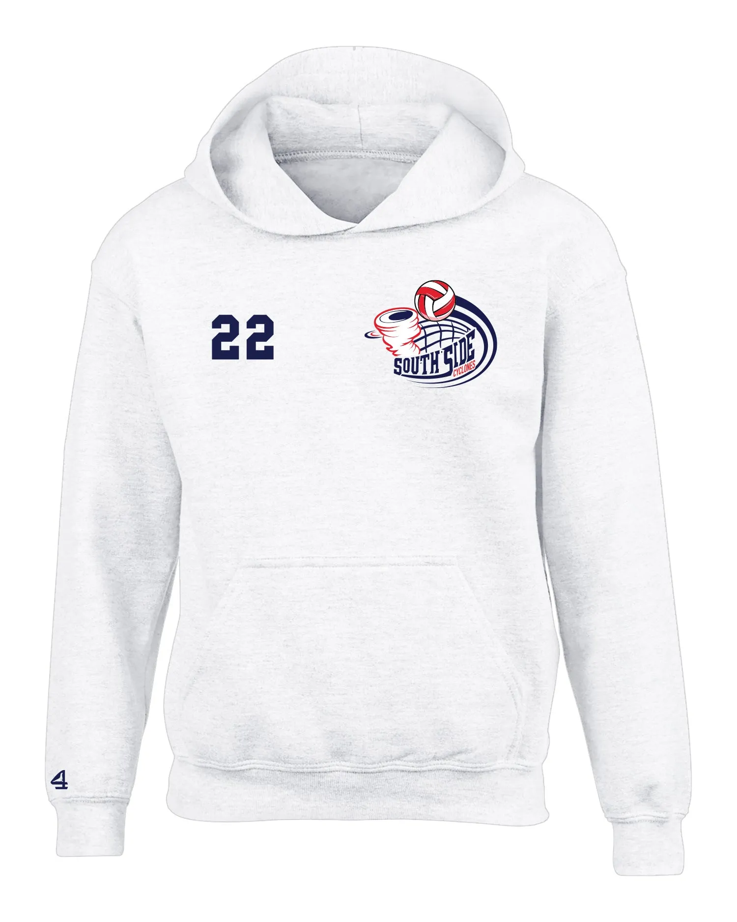 South Side High School Boys Volleyball Hoodie