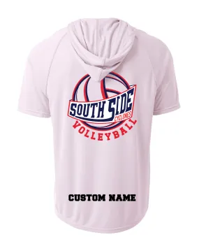 South Side High School Boys Volleyball short sleeve hoodie