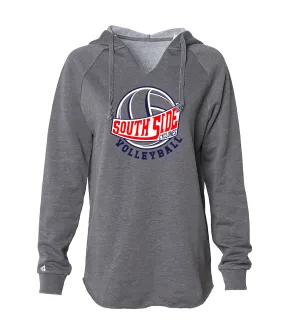 South Side High School Girls Wave Wash Hoodie