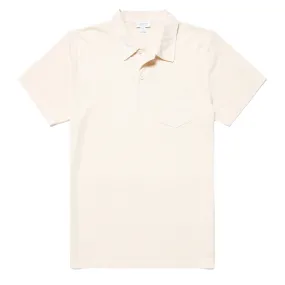 Sunspel Riviera Polo Shirt Undyed