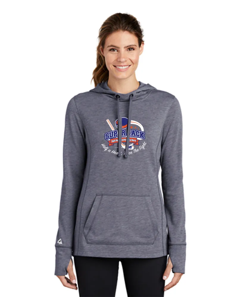 Super Jack Women's Tri-Blend Hoodie