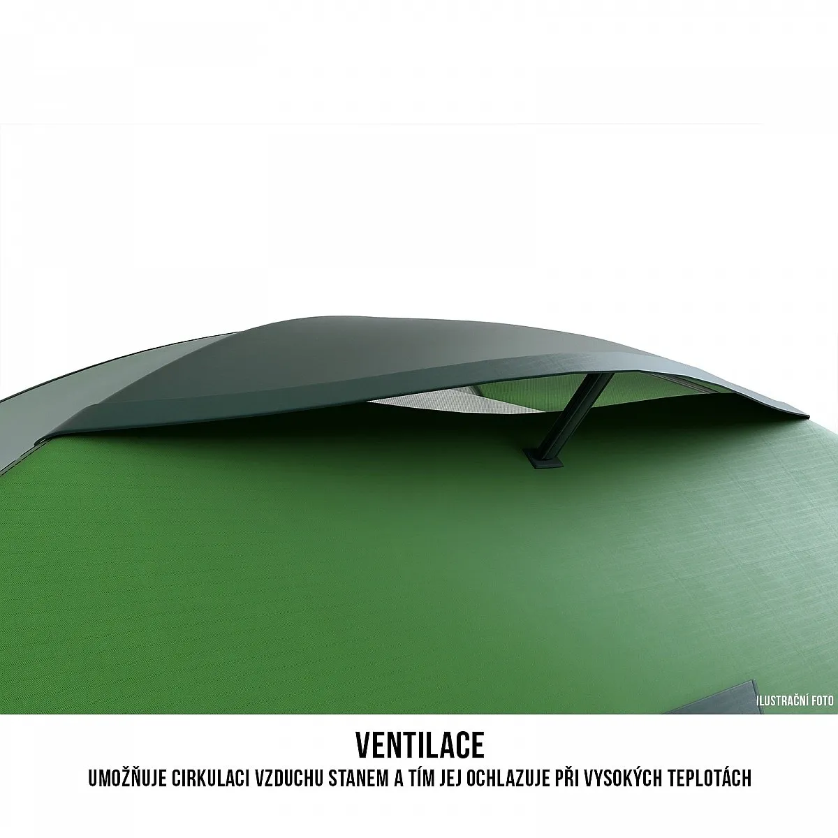 tent Husky Bright 4 - Green