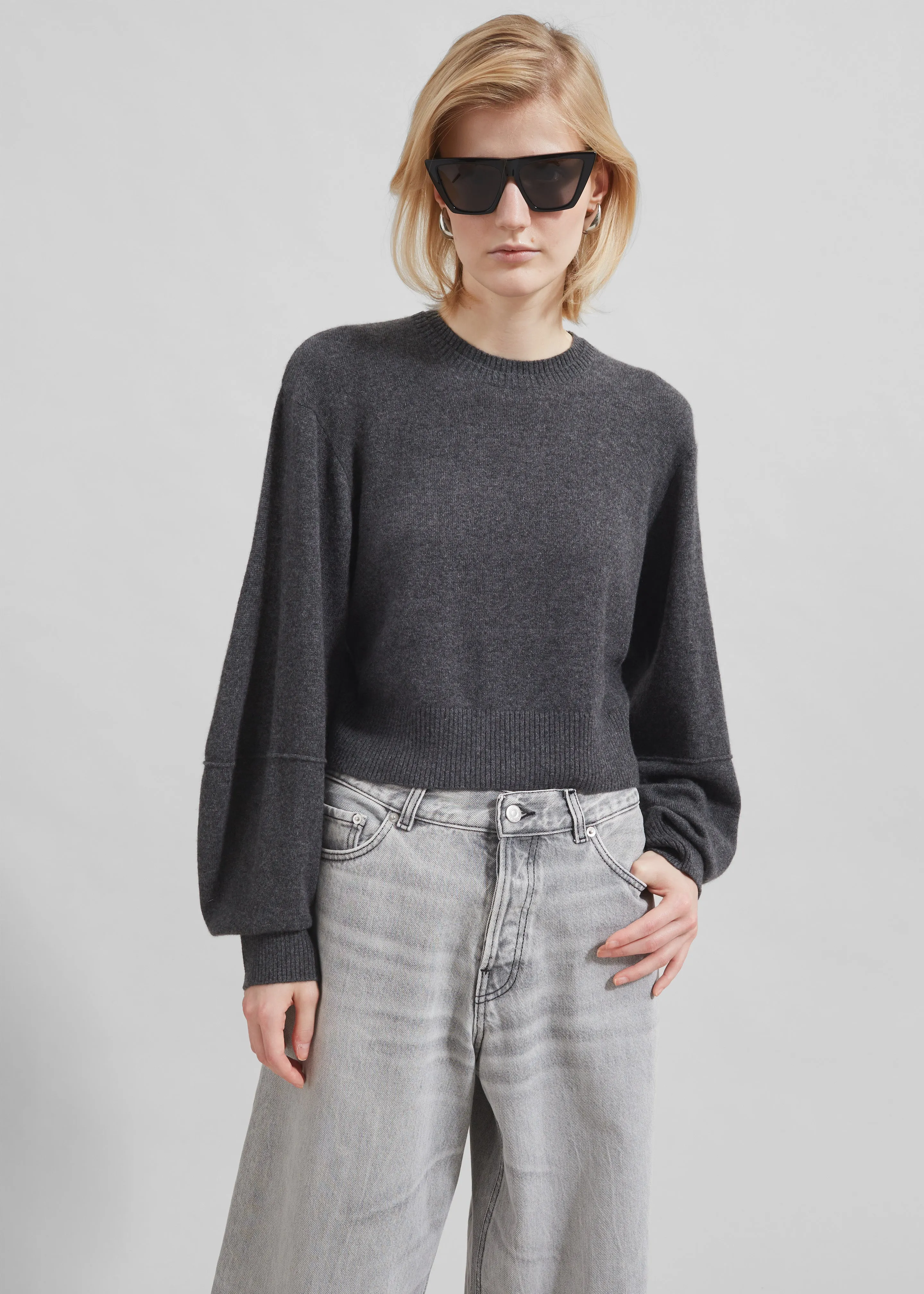 The Garment Piemonte Sweater - Grey Melange