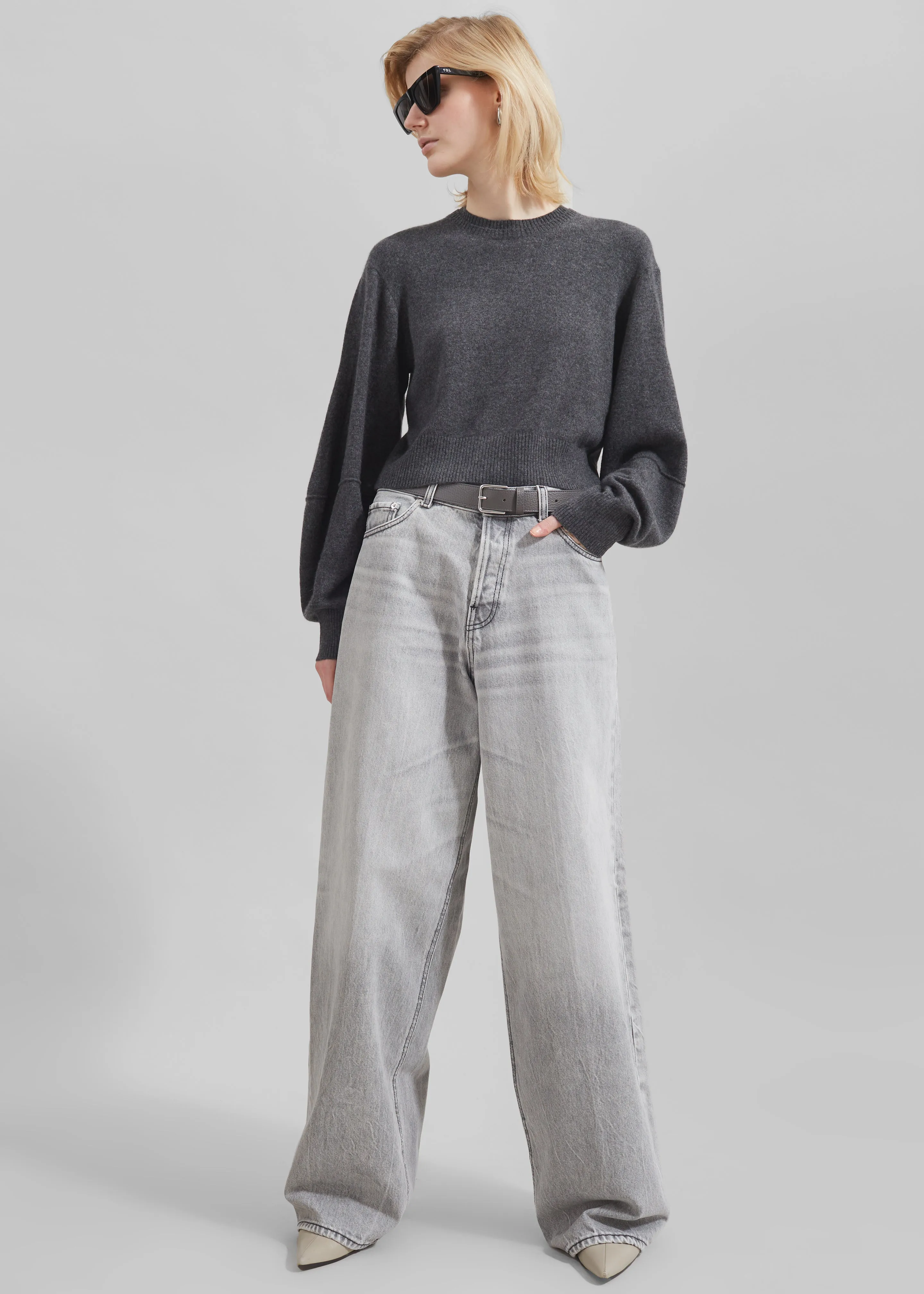 The Garment Piemonte Sweater - Grey Melange