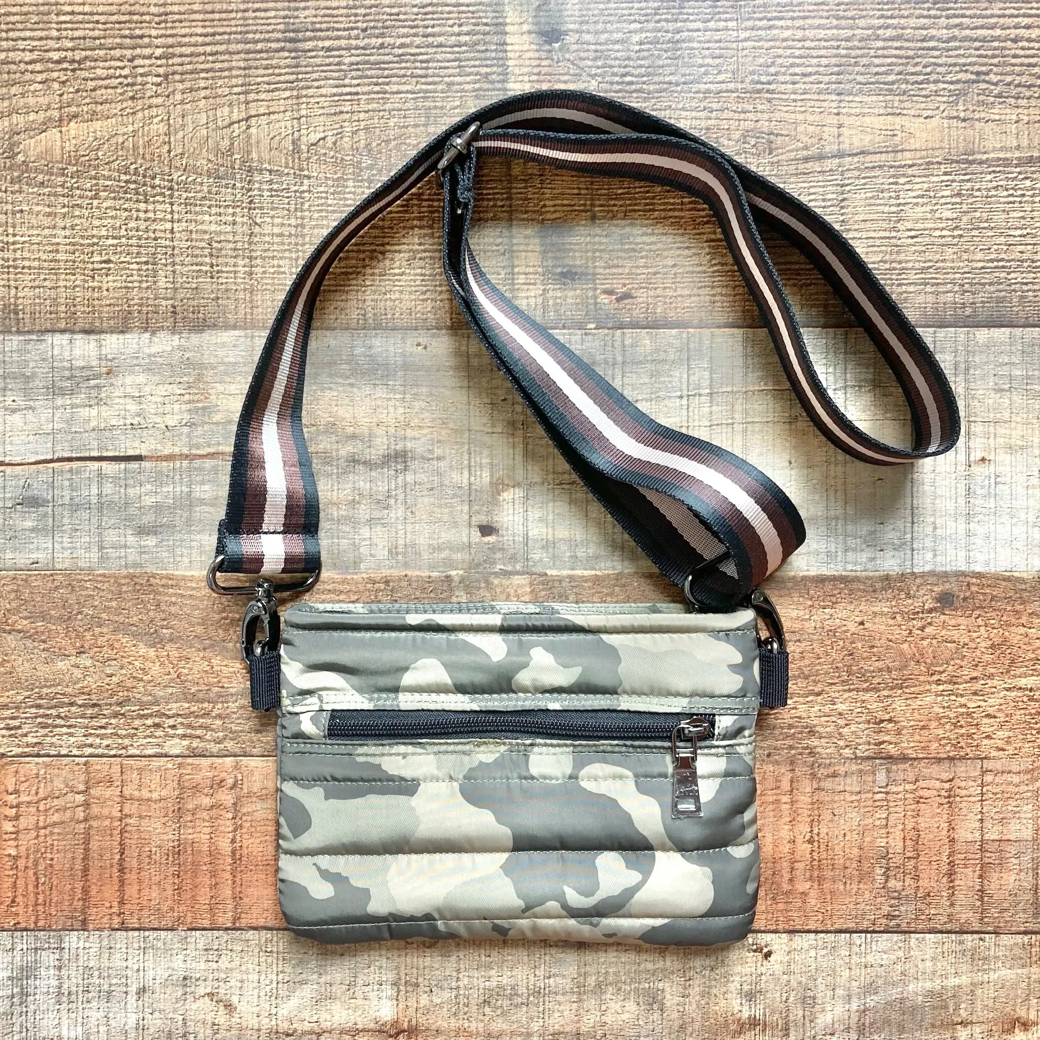 Think Royln Camo Small Crossbody Bag with Detachable Handle Strap (GREAT CONDITION)