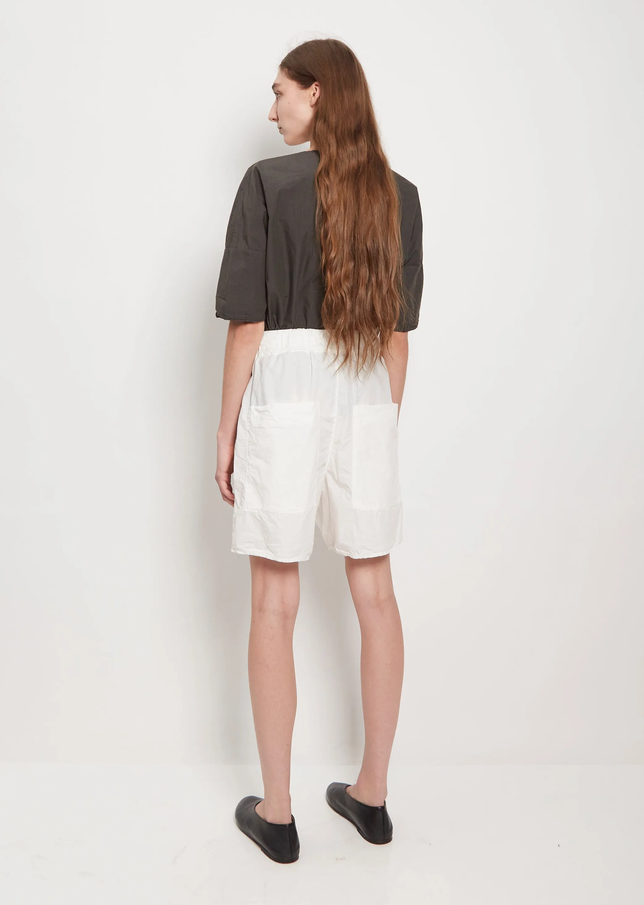 Tissue Cotton Shorts