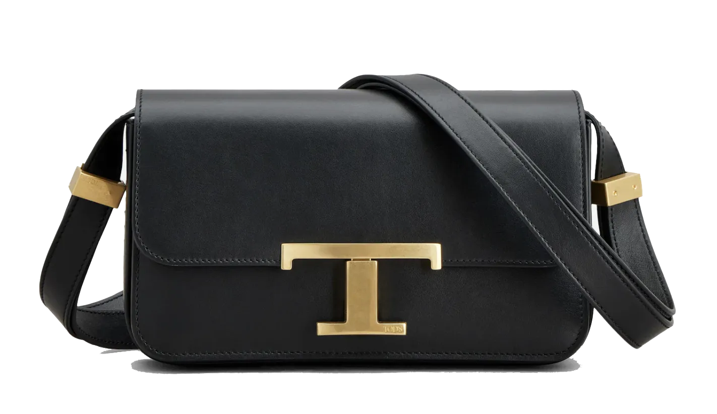 TODS dames  TODS T TIMELESS CROSSBODY BAG BLACK