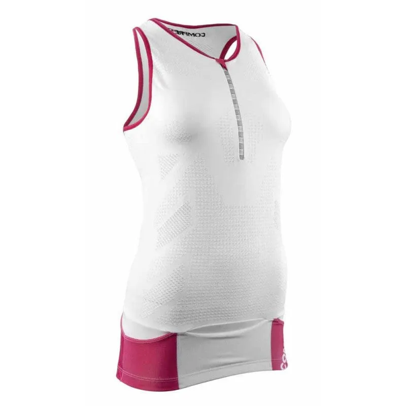 TR3 Ultra Tank Blanco Mujer s/m - Compressport