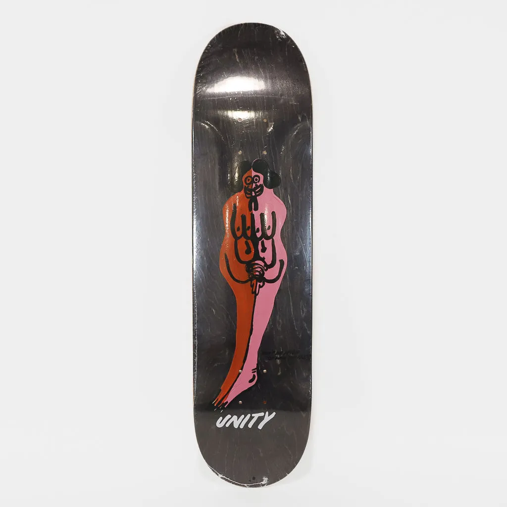 Unity Skateboards - 8.06 Together Skateboard Deck - Black Stain