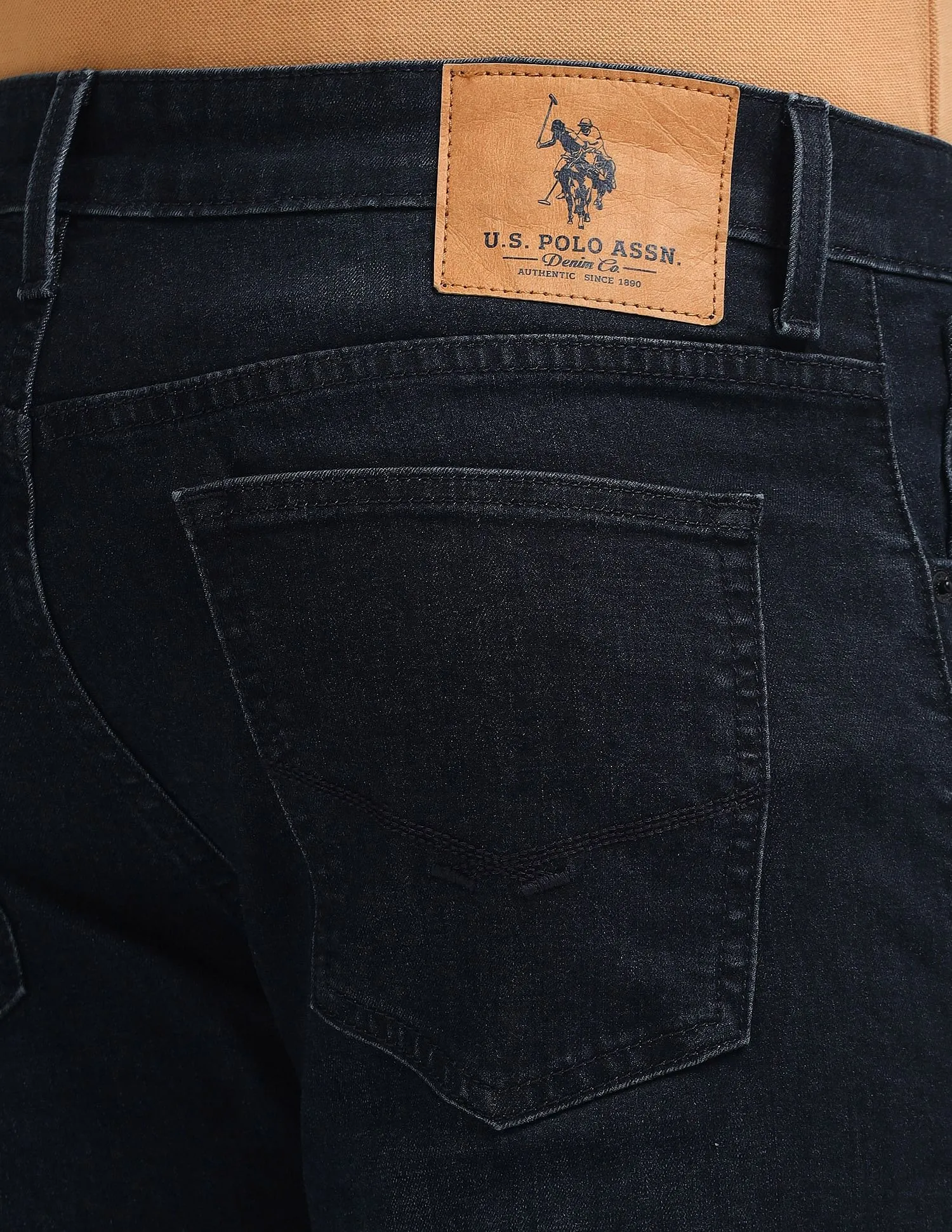 U.S. Polo Assn. Denim Co. Brandon Slim Tapered Fit Blue Jeans