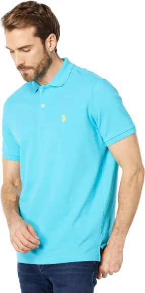 U.S. Polo Assn. Solid Cotton Pique Polo with Small Pony