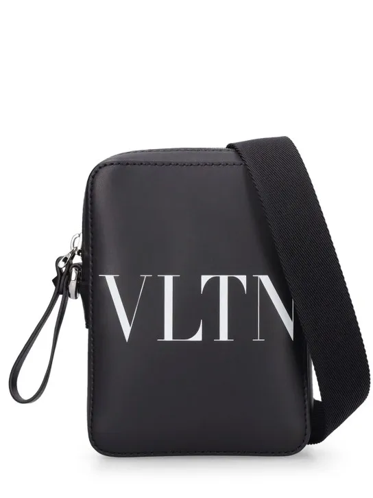 Valentino Garavani   VLTN small leather crossbody bag 