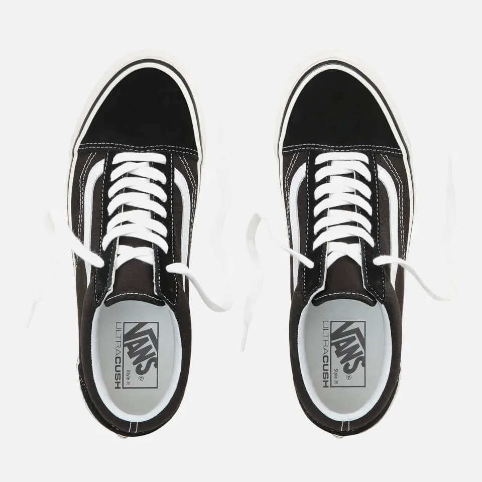 Vans Anaheim Old Skool 36 Dx Trainers - Black/True White - UK 3 | Coggles