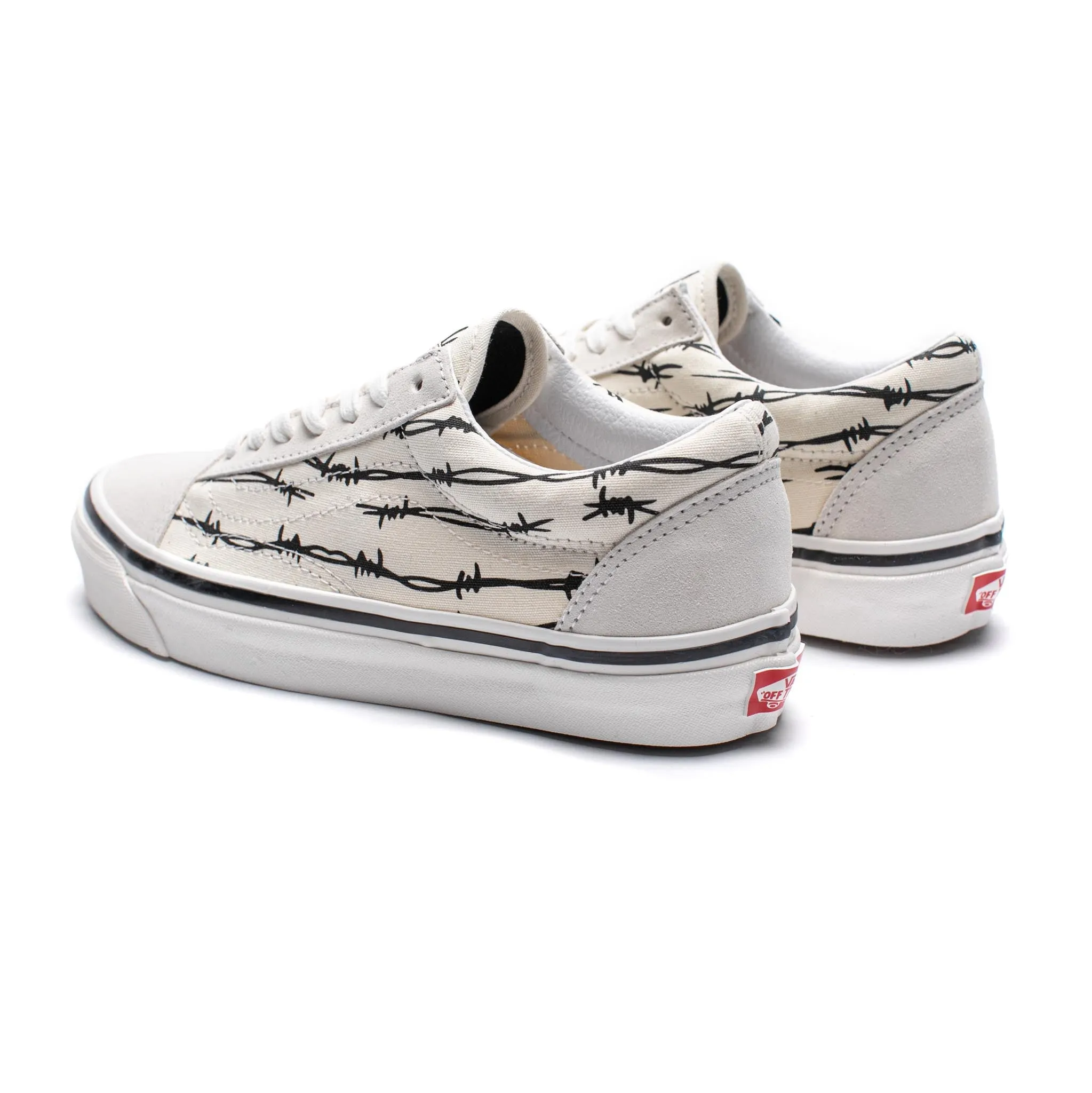 Vans Old Skool 36 DX Anaheim 'Barbed Wire' White