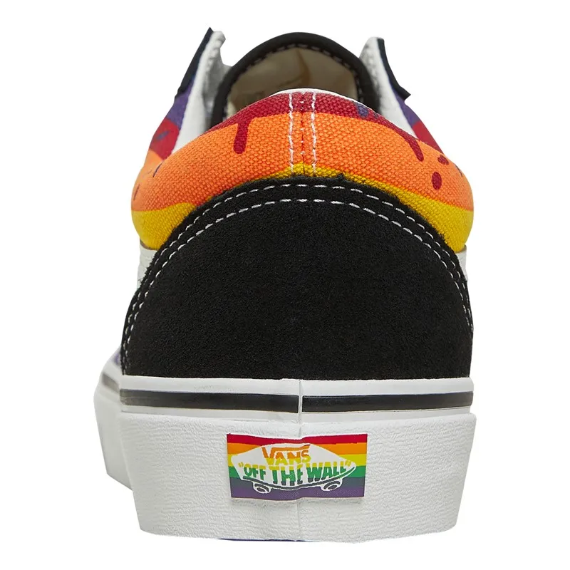 Vans Old Skool Trainers Black/Multi/True White