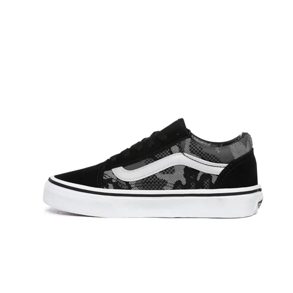 Vans Patrern Camo Old Skool Black/True White – Kids VN0A4BUU0GS1