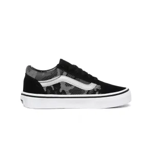 Vans Patrern Camo Old Skool Black/True White – Kids VN0A4BUU0GS1