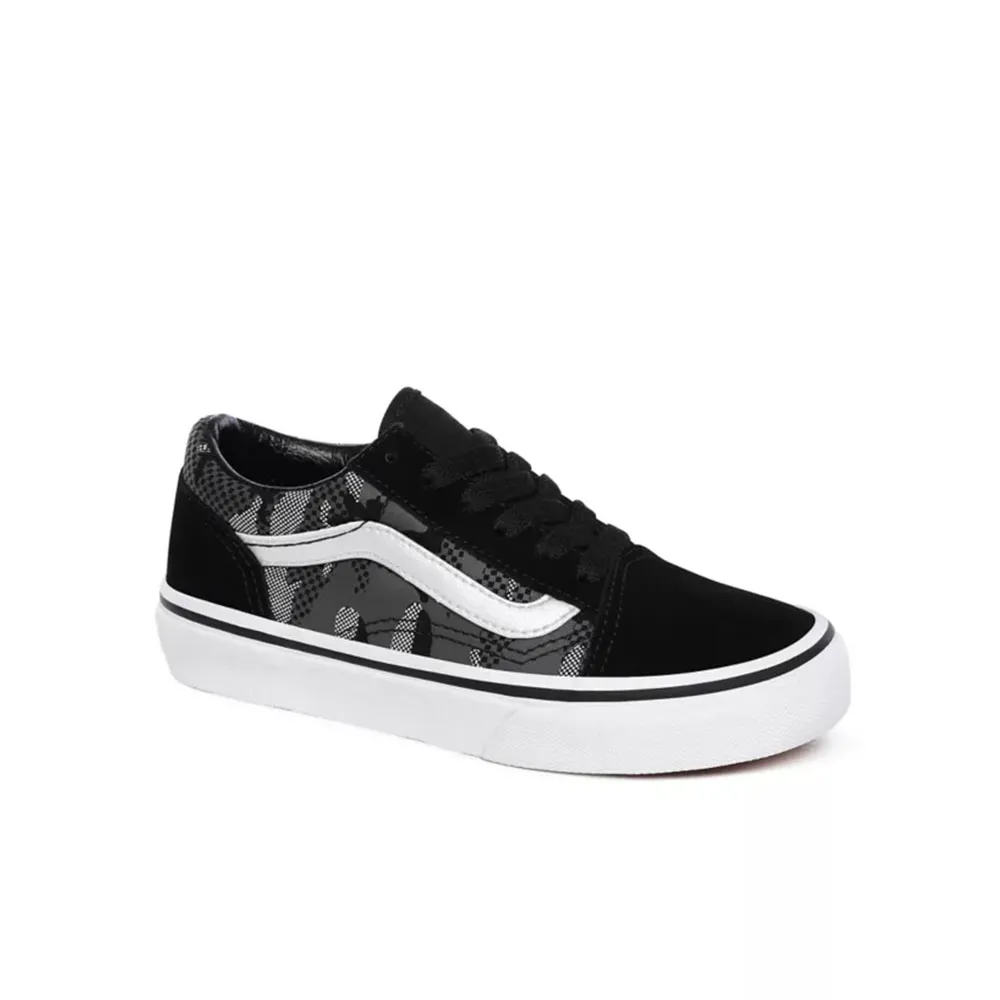 Vans Patrern Camo Old Skool Black/True White – Kids VN0A4BUU0GS1