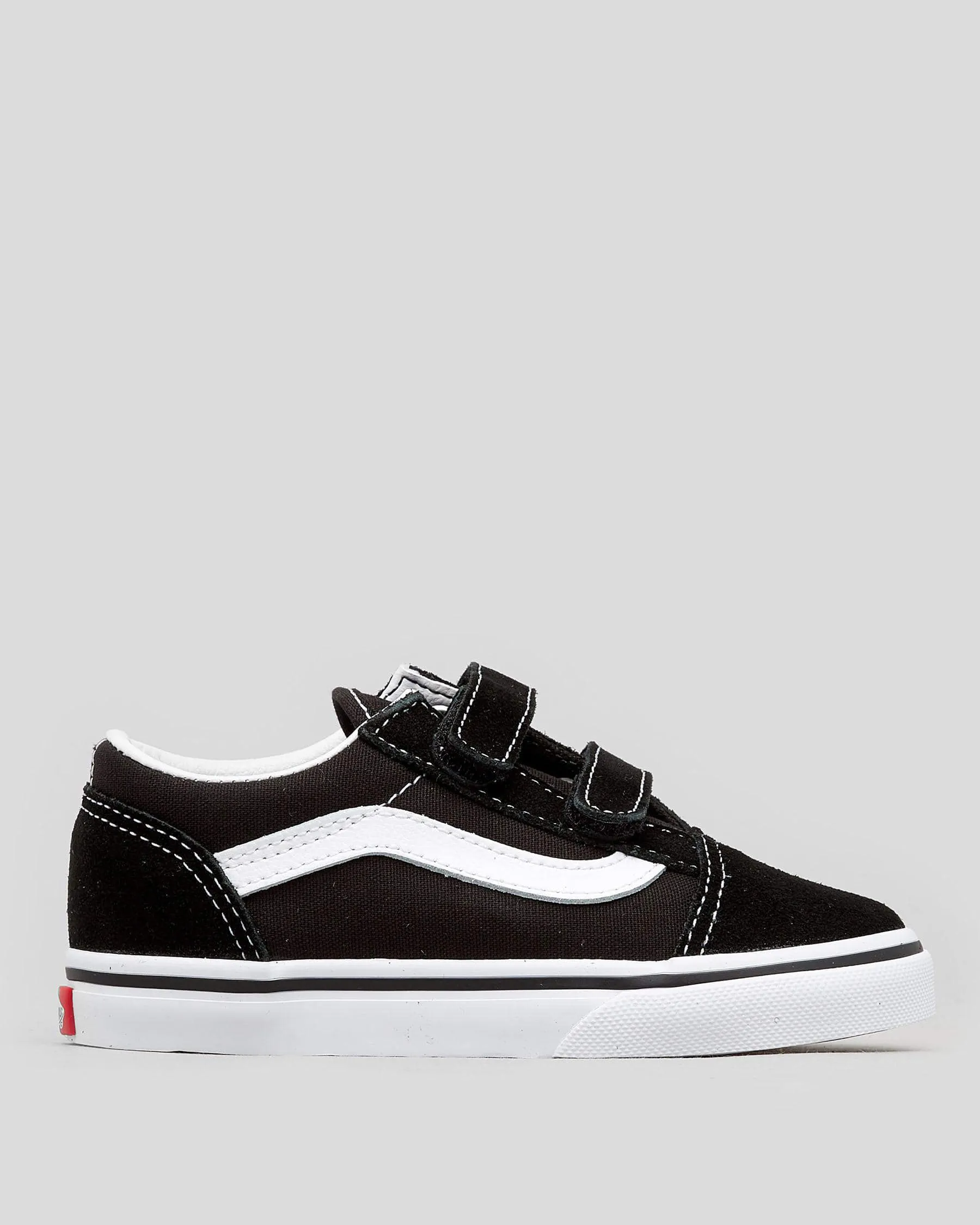 VANS YOUTH OLD SKOOL V - BLACK/WHITE