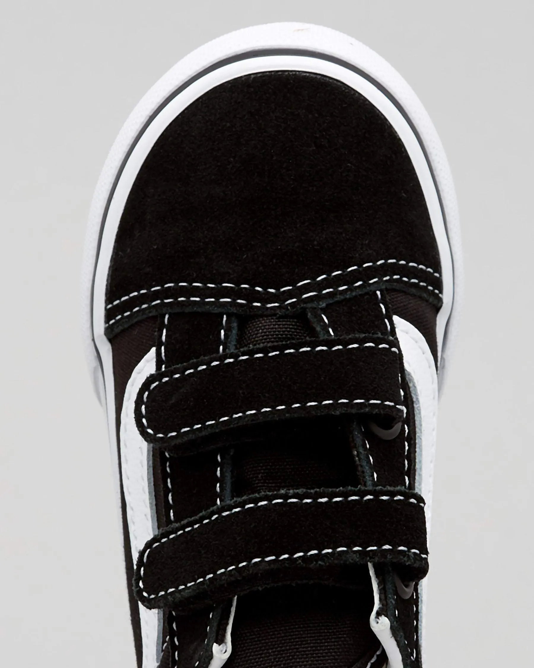 VANS YOUTH OLD SKOOL V - BLACK/WHITE