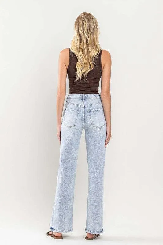 Vervet by Flying Monkey 90s Vintage Super High Rise Flare Jeans