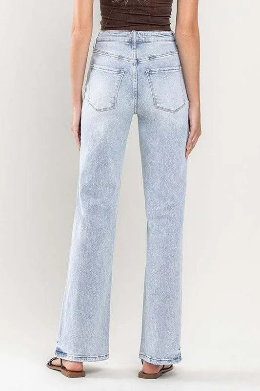 Vervet by Flying Monkey 90s Vintage Super High Rise Flare Jeans