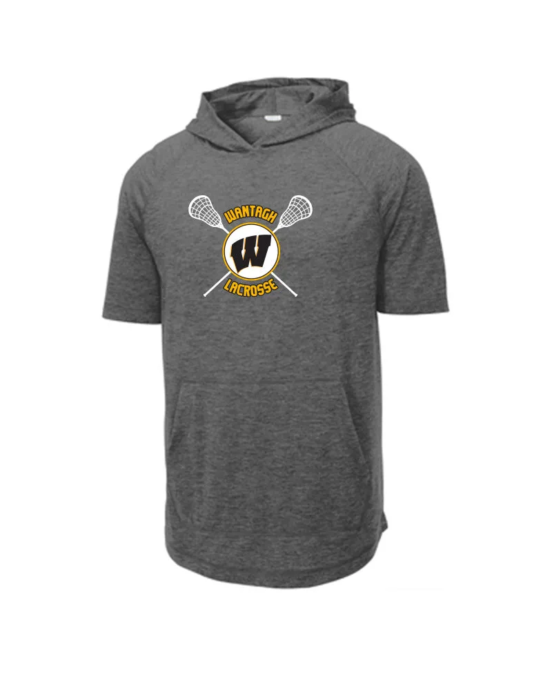 Wantagh Shooter Short Sleeve Triblend Men's Hoodie