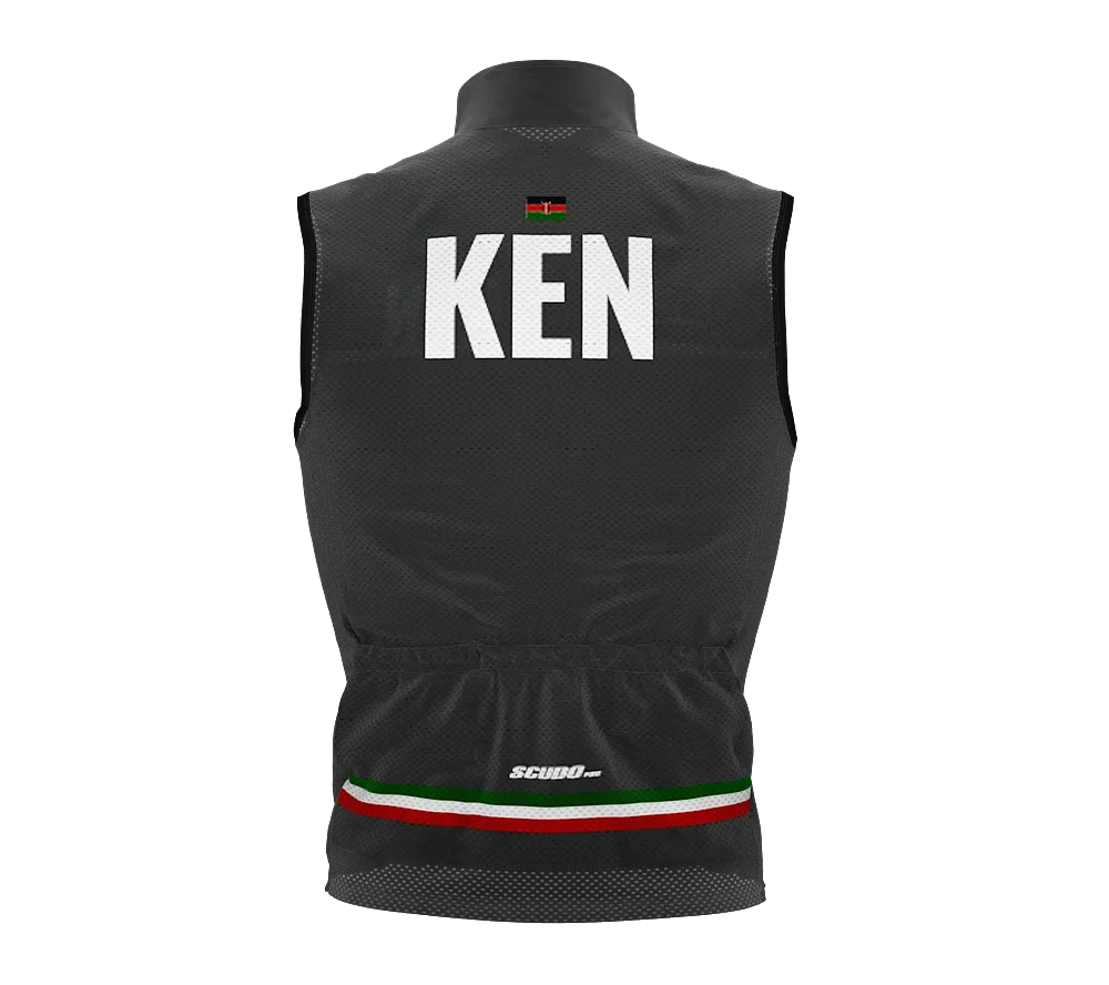 Wind Breaker Cycling Running Sports Vest Kenya Country Code for Men And Women