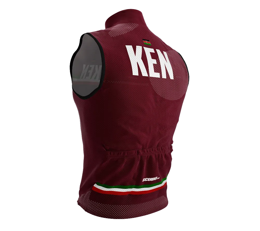 Wind Breaker Cycling Running Sports Vest Kenya Country Code for Men And Women